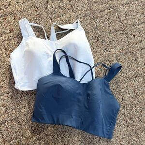 NWOT. Set of 2 lululemon bras. Size 10. D/DD